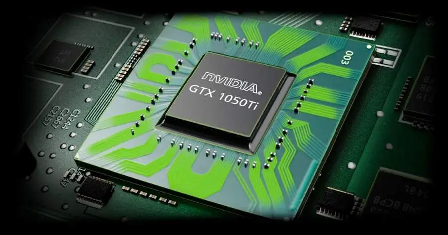 Nvidia GeForce GTX 1050 Mobile 2GB: design
